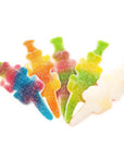 Giant Sour Gummy Crocodiles Candy: 5LB Bag