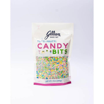 Gilliam Crushed Confetti Candy Bits: 10-Ounce Bag - Candy Warehouse