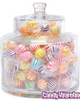Glass Candy Jar with Lid - Optic: 8-Inch