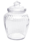 Glass Optic 60-Ounce Candy Jar with Glass Lid