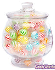 Glass Round 1-Gallon Candy Jar with Glass Lid