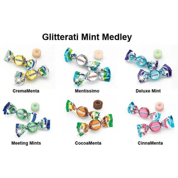 Glitterati Candy Mint Medley 150Piece Jar Candy Warehouse