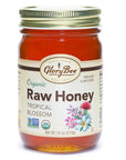 GloryBee Organic Tropical Blossom Raw Honey: 18-Ounce Jar