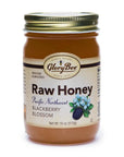 GloryBee Pacific Northwest Blackberry Blossom Raw Honey: 18-Ounce Jar