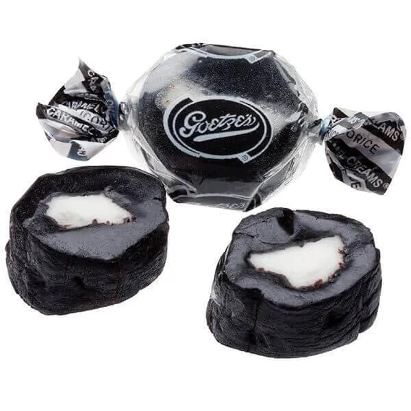 Goetze's Black Licorice Caramel Creams Candy: 5LB Bag – Candy