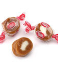 Goetze's Caramel Creams Bulls Eyes Candy: 10LB Bag