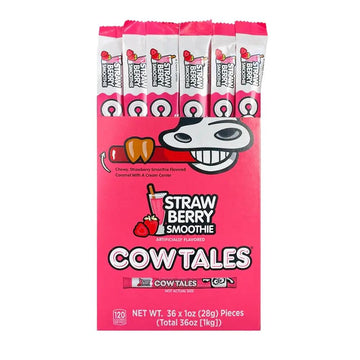 Goetze's Strawberry Smoothie Cow Tales: 36-Piece Box