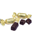 Gold Wrapped Champagne Dark Chocolate Truffles: 2LB Box
