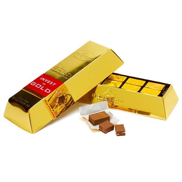 golden chocolate bar