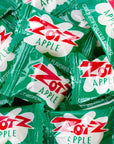 Green Apple Zotz Sour Fizz Candy: 300-Piece Tub
