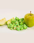 Green Candy Coated Popcorn - Green Apple: 1-Gallon Bag
