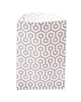 Grey Honeycomb Candy Bags: 25-Piece Pack