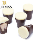 Guinness Beer Dark and White Chocolate Mini Pints: 7-Piece Pack