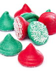 Guittard Christmas Red & Green Chocolate Nonpareils: 5LB Bag