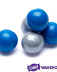 Gumballs Color Combo - Blue and Silver: 4LB Box