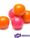 Gumballs Color Combo - Orange and Pink: 4LB Box