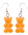 Gummy Bear Earrings - Orange