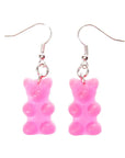 Gummy Bear Earrings - Pink