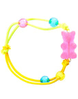 Gummy Bear Elastic Bracelet - Pink