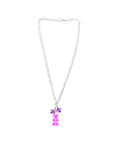 Gummy Bear Necklace - Purple