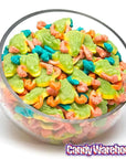Gummy Dual Flavor Rainforest Tropical Frogs: 1KG Bag