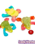 Gummy Dual Flavor Rainforest Tropical Frogs: 1KG Bag