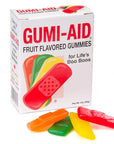 Gummy First Aid Bandages: 12-Piece Box