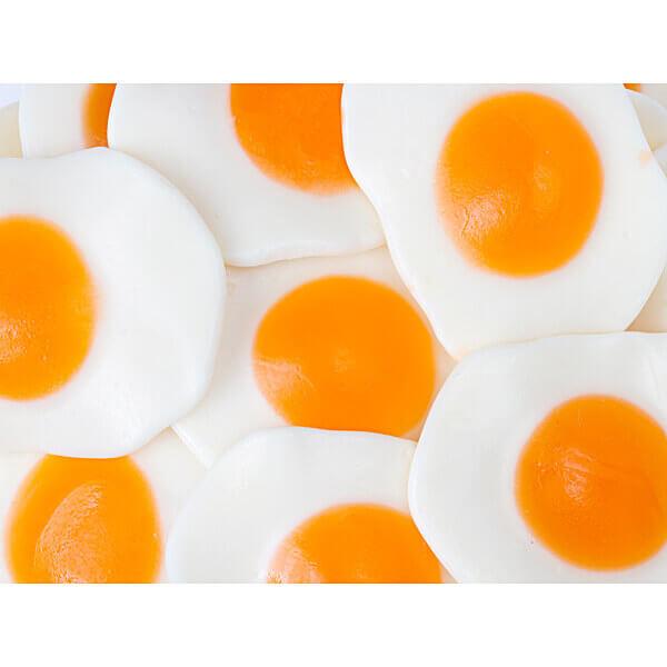 Gummy Fried Eggs Candy: 2KG Bag - Candy Warehouse