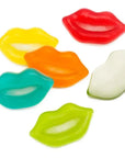 Gummy Lips in Assorted Colors: 5LB Bag