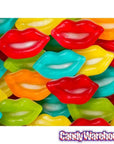 Gummy Lips in Assorted Colors: 5LB Bag