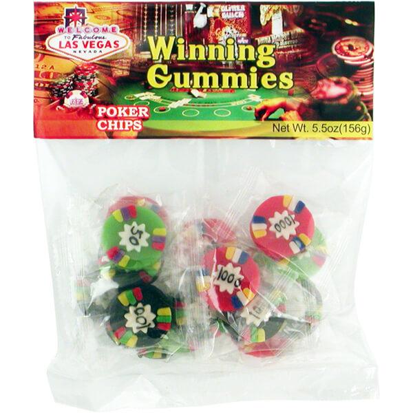 Gummy Poker Chips Candy: 430-Piece Case - Candy Warehouse