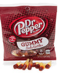 Gummy Soda Bottles Candy Bags - Dr. Pepper: 6-Piece Display