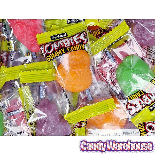 Gummy Zombies Candy Packets: 20-Piece Bag - Candy Warehouse