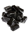 Gustaf's Black Licorice Caramel Cubes: 2KG Bag