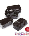 Gustaf's Black Licorice Caramel Cubes: 2KG Bag