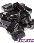 Gustaf's Black Licorice Caramel Cubes: 2KG Bag