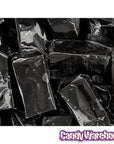 Gustaf's Black Licorice Caramel Cubes: 2KG Bag