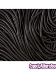 Gustaf's Black Licorice Laces Candy: 2LB Bag