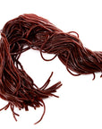 Gustaf's Chocolate Licorice Laces Candy: 2LB Bag