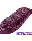Gustaf's Purple Grape Licorice Laces Candy: 2LB Bag