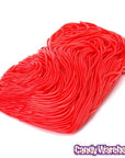 Gustaf's Red Licorice Laces Candy: 2LB Bag