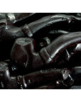 Guststaf's Black Licorice Pipes Candy: 1KG Bag