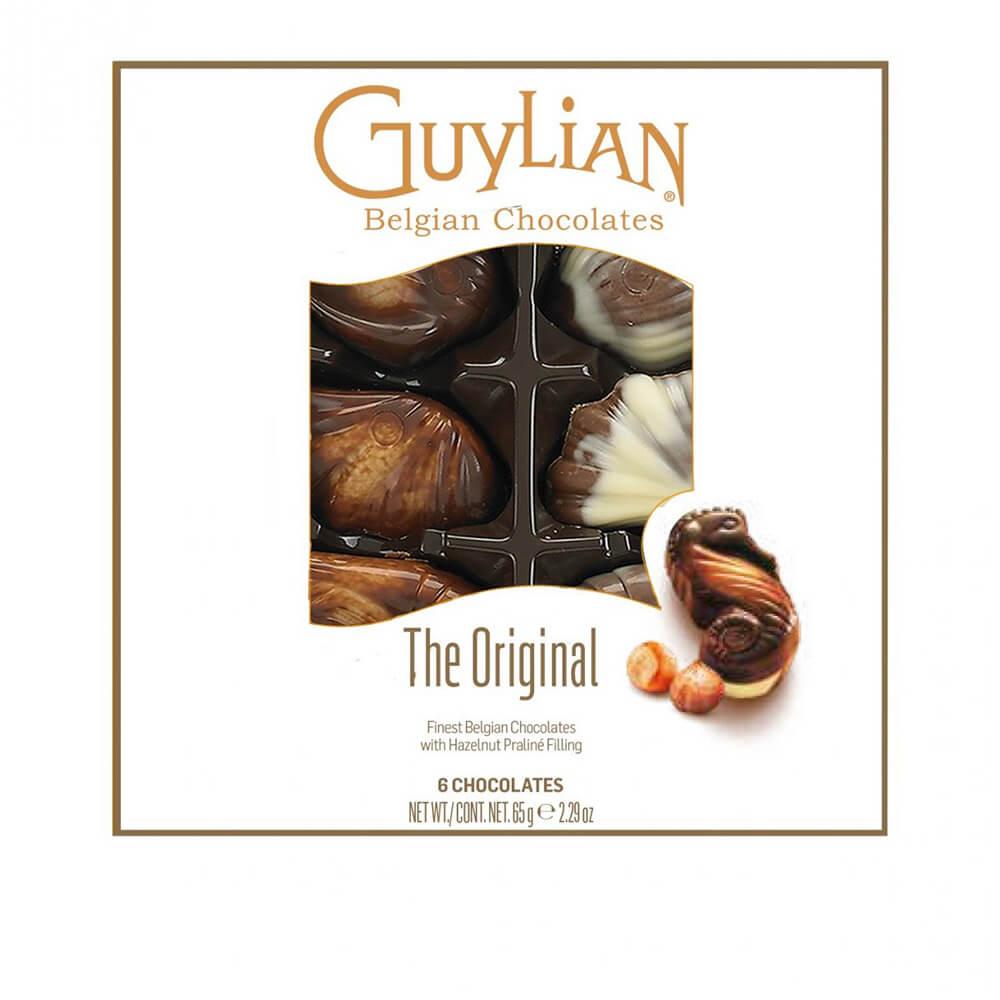 Guylian Chocolate Seashells 65g (Box of 6)