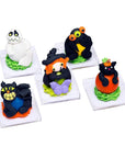 Halloween Bubblegum Buddies Candy Packs: 24-Piece Box
