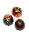 Halloween Dove Pumpkins Foiled Dark Chocolate Domes: 35-Piece Bag