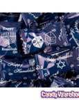 Happy Hanukkah Wrapped Buttermint Creams: 1000-Piece Case