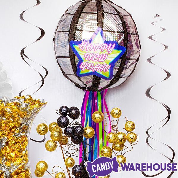 Happy New Year Ball Pinata - Candy Warehouse