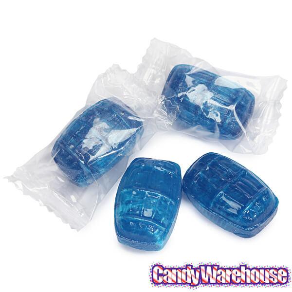 Hard Candy Barrels - Blueberry Crumble: 200-Piece Barrel Jar - Candy Warehouse