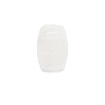 Hard Candy Barrels - White Coconut: 200-Piece Barrel Jar - Candy Warehouse