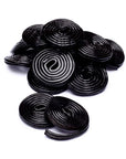 Haribo Black Licorice Wheels: 5LB Bag